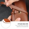 thumbnail image 2 of SHISUYAN Leather Small Tool Roll Up Bag 10 Slots Carry On Pouch Craft Tools Organizer, 2 of 8