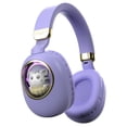 thumbnail image 1 of Auriculares Bluetooth Xmenha Purple Kids con micrófono, 1 of 6