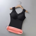 thumbnail image 2 of Sonducket Chaleco térmico, lencería térmica, ropa de invierno, forma del cuerpo, lavable, mantiene el calor, accesorios para mujer, ropa Prendas para la parte del cuerpo Negro, 2 of 6