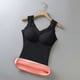 thumbnail image 2 of Sonducket Chaleco térmico, lencería térmica, ropa de invierno, forma del cuerpo, lavable, mantiene el calor, accesorios para mujer, ropa Prendas para la parte del cuerpo Negro, 2 of 6
