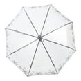 thumbnail image 5 of FRCOLOR  Fully Automatic Folding Umbrella Base Reflective Sun UV Clear Travel Student, 5 of 8