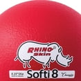 thumbnail image 5 of Champion Sports Softi Rhino Skin Ball, 8", Red, 5 of 5