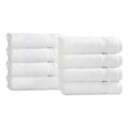 thumbnail image 2 of Superior Egyptian Cotton Absorbent White Hand Towel Set of 8, 2 of 13
