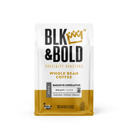 BLK & Bold Smoove Operator Blend, Dark Roast Whole Bean Coffee - 10.5 oz