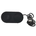 thumbnail image 2 of Mini USB Speaker, Stereo Sound Sound Card Decoding USB Interface Mini USB Dual Speakers Non Slip Design  for Laptop for PC, 2 of 8