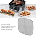 thumbnail image 2 of ABPETE 2 Pack Replacement Stainless Steel Splatter Shield for Ninja Foodi AG300,AG301C Air Fryer Replacement Part, 2 of 7