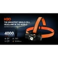 thumbnail image 4 of Acebeam H30 1 x 21700 CREE XHP70.2 LED Rechargeable Headlamp, 4000 Lumens, Neutr, 4 of 12
