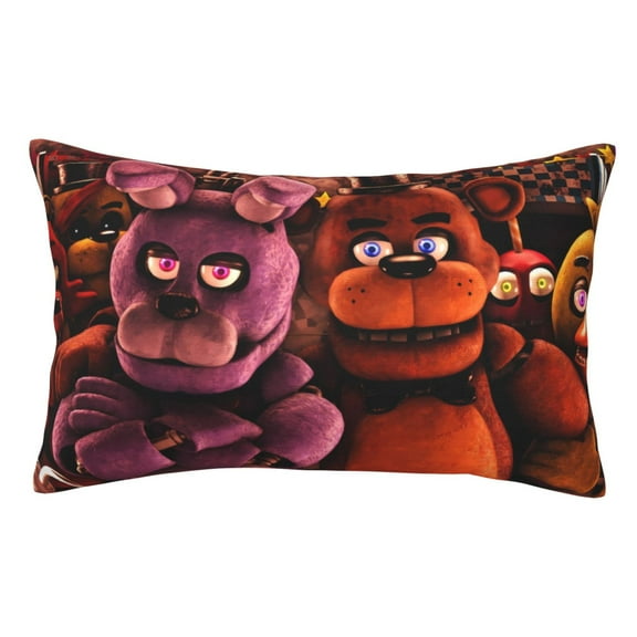 Saiise Five Nights At Freddy'S Printed Pillowcases with Envelope Closure, Gift for Women Men-14"x20" (Pillow not included)