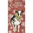 thumbnail image 2 of Farmhouse Christmas Dinner Beverage Guest Napkins  Cow Pattern Joy to the Farm, 2 of 5