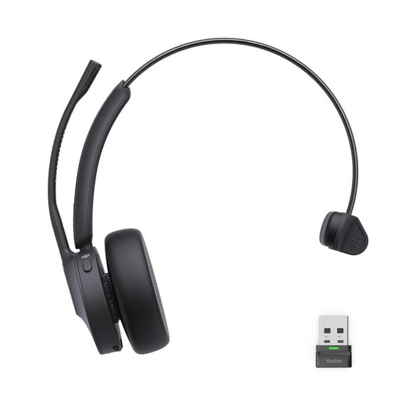 Auriculares inalámbricos Yealink BH70 Mono Teams con micrófono para llamadas de 35 horas
