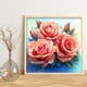 thumbnail image 4 of Cuadros Decorativos 11CT impreso completo punto de cruz artesanía flores ilustraciones decoración de pared Sywqhk Nuevos Originales, 4 of 9
