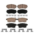 thumbnail image 5 of Detroit Axle - Brake Pads for 07-10 Ford Edge Lincoln MKX 07-15 Mazda CX-7 CX-9 Replacement 2007 2008 2009 2010 Ceramic Brake Pads Front and Rear, 5 of 7