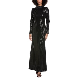 Badgley Mischka womens Embellished Balloon Sleeve Scuba Gown, 0, Green -  Walmart.com