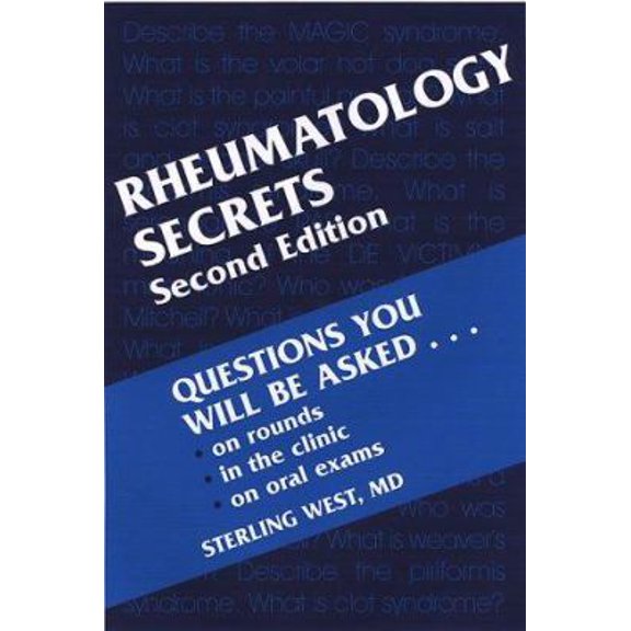 Pre-Owned Rheumatology Secrets (Paperback) 1560534745 9781560534747