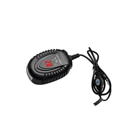 facefd Chauffage Rapide Aquarium Submersible Chauffage Mini Aquarium Conduit Thermostat 25W