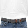 thumbnail image 2 of Men's Stretch Woven Braid Belt, Woven Elastic Golf Belt For Hunting Pants Casual Shorts Jeans, 2 of 7