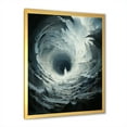 thumbnail image 3 of Designart "Echoing In An Ephemeral Spiral" Abstract Spirals Picture Framed Canvas Art Print, 3 of 5