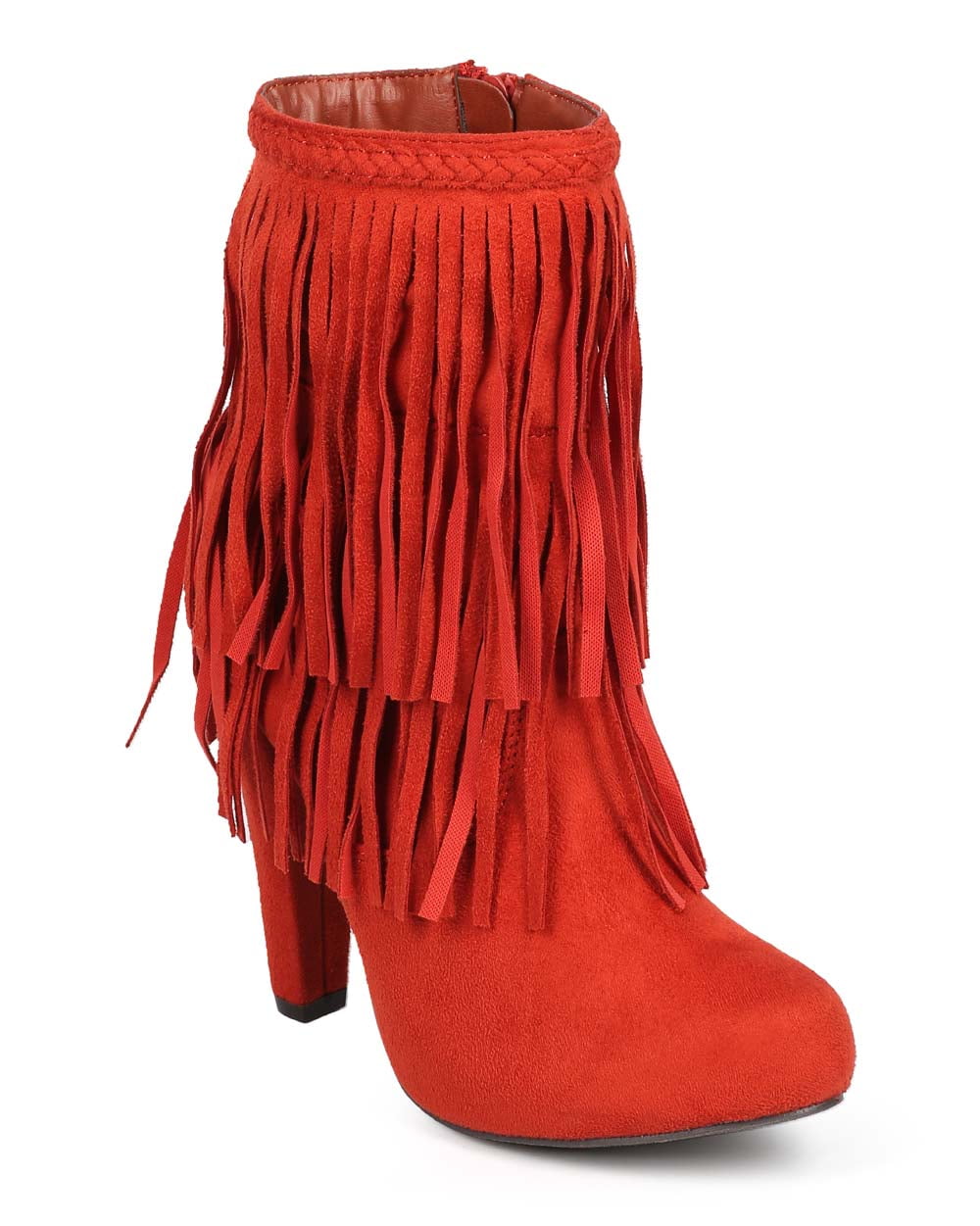 chunky heel booties size 11