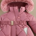 thumbnail image 6 of Baby Winter Coat,Kids Puffer Coat Mid-length Hooded Jackets With Pockets Zipper Up Down Coats For Baby Boys Kids Winter Jacket, 6 of 7