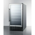 thumbnail image 2 of 18" wide wine cellar for built-in or freestanding use with stainless steel cabinet, digital controls, and LED lighting, 2 of 5