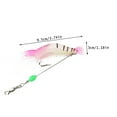 thumbnail image 2 of BallsFHK Fake Shrimp With Hook Shrimp 9cm/6g Fish Simulation Soft Soft Shrimp Luminous Black Fish, 2 of 2