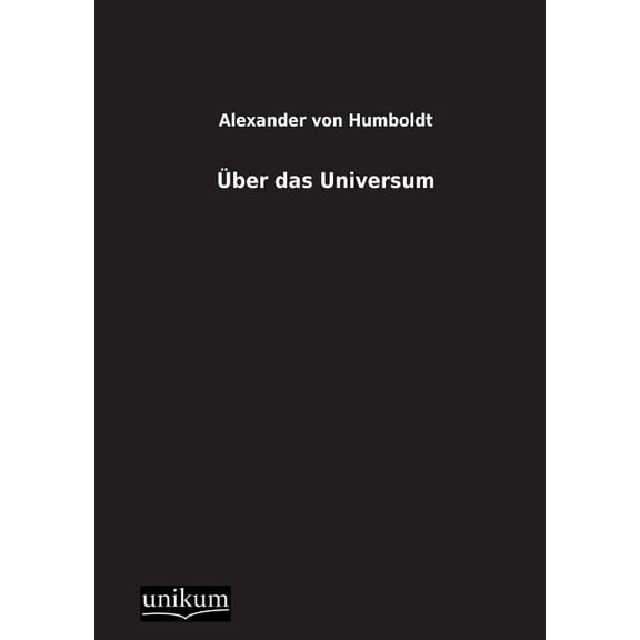 Uber Das Universum (Paperback)