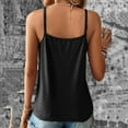 thumbnail image 4 of Tbopshirt Tank Tops for Women,Womens tops,Women's Summer Fashion Womens Sexy Lace Casual V-Neck Vest Blouse T-Shirt,T-shirt Vest Tee Blouse,Camisoles for Women Plus, 4 of 5