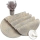 thumbnail image 2 of Set Of 6 Round Woven Placemats,washable,round Cotton Placemats,washable,heat-resistant(beige), 2 of 3