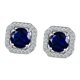 thumbnail image 5 of Pendientes con diamantes de imitación, elegantes y únicos, pendientes para mujeres y niñas para oscuro Yuyangstore Aretes, 5 of 8