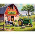 thumbnail image 1 of 500 Pc Puzzle - John Deere Country Morning, 1 of 1