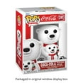 thumbnail image 5 of Coca-Cola Polar Bear with Cub #241 Funko Pop + Blue Salamander Emporium Protective Case, 5 of 8