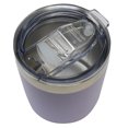 thumbnail image 2 of MIRA 9oz Insulated Lowball Rocks Tumbler - Stainless Steel - Whiskey, Cocktail, Wine Glass with Lid, Violet, 2 of 7