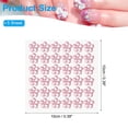thumbnail image 2 of Uxcell Flower Self-Adhesive Rhinestone Stickers,Face Gems Jewel Stickers Crystal Embellishment Sheet Pink 5, 2 of 7