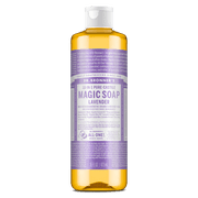 Dr.Bronner's Magic Soap, Lavender, Pure-Castile Body Wash Liquid Soap, 16 fl oz
