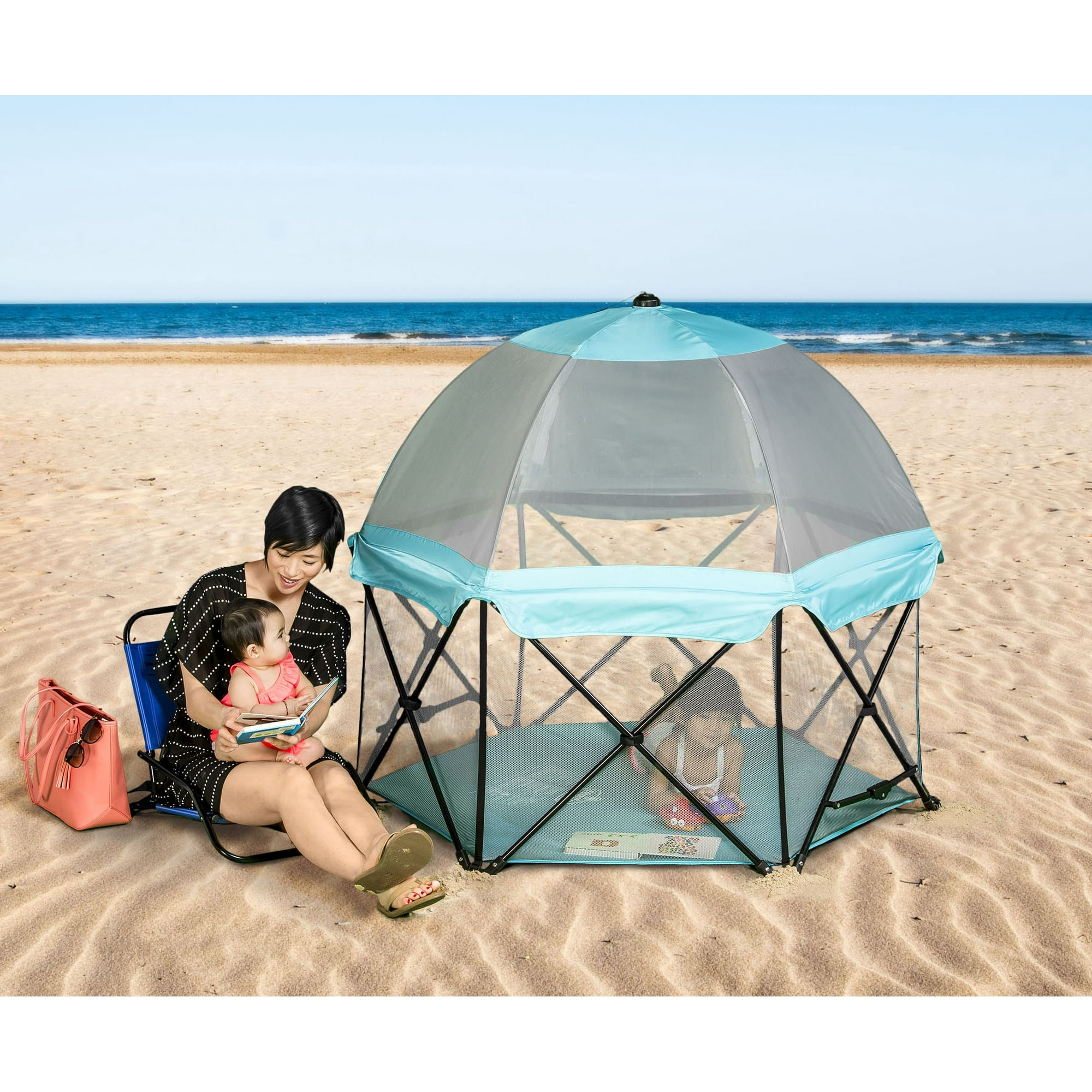 Regalo My Play Deluxe Portable Play Yard Indoor And, 48 OFF