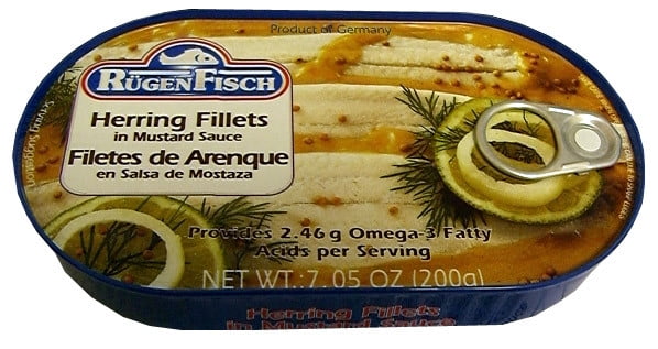 Herring Fillets in Mustard Sauce (RugenFisch) 200g by