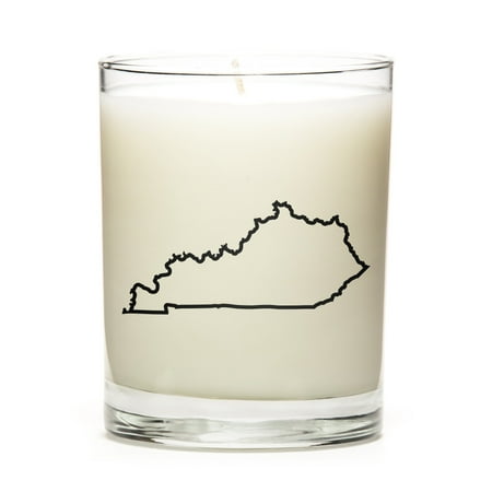 Custom Gift with the Map Outline of Kentucky - U.S State! Make your Gift Special with our Premium Custom Candles, Soy Wax, Low Smoke, Even Burn, Luna Candle Co. - (Best Way To Make Thc Wax)