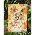 thumbnail image 3 of Carolines Treasures CK1846GF Fall Leaves Cairn Terrier Flag Garden Size  Small multicolor, 3 of 3