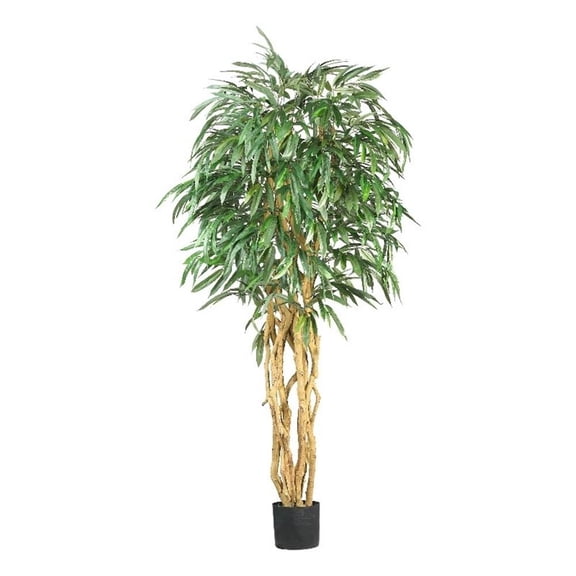 Nearly Natural 6' Weeping Ficus Artificial Tree