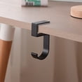 thumbnail image 5 of Fufafayo under $5 Backpack Hook, Desk Side Hanging Bag Hook Detachable Movable Non Stick Portable Desk Hanging Hook, Space Saving Bag Hook for Office Desk Organization, 5 of 7