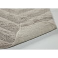 thumbnail image 5 of Better Trends 17" x 24" Bathroom Rugs 100% Cotton Soft Water Absorbent Non Slip Bath Mat Machine Washable Rug (Beige) Hugo Collection, 5 of 6