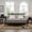 Brown, variant on Traditional Style King Bed Frame, Solid Wood Platform Bed with 9.8" Under-Bed Storage, Modern Platform Bed with Windsor Headboard, Easy Assembly, No Box Spring Needed, Natural