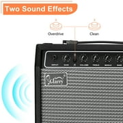 Electric Guitar Amplifier 40W Sounds Amplifier, Black