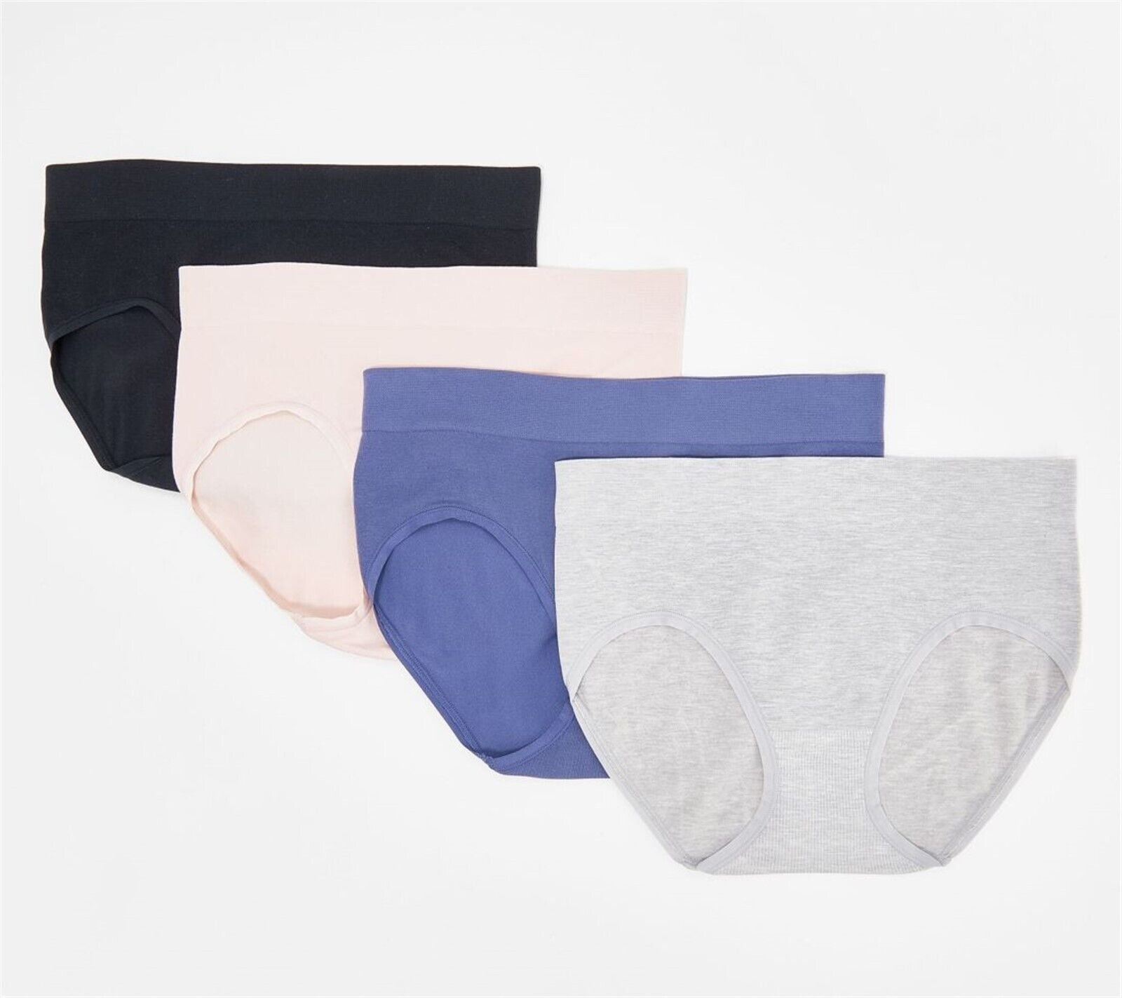 Cuddl Duds 4Pc Modal Seamless Hipster Panties Women's A463947