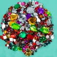 Hello Hobby Gemstones, Assorted Shapes in Circles, Squares, Teardrops