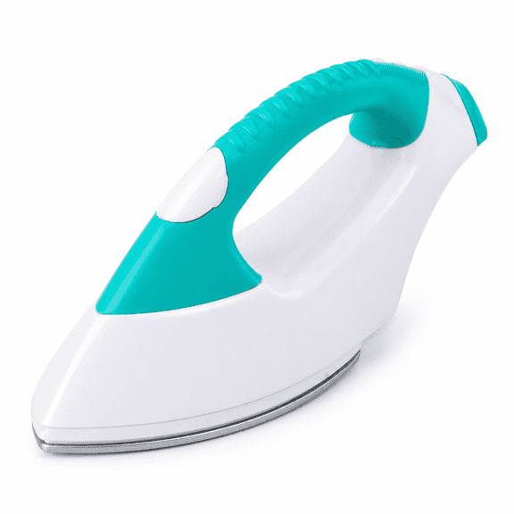 Pawlora Mini Portable Travel Iron, Handheld Small Fabric Iron, Compact Craft Sewing Iron, Lightweight for Home Travel Camping Diy Craft Supplies