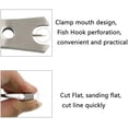 thumbnail image 3 of 2pcs Fishing Line Nipper with Hook Eye Stainless Steel Fishing Cutter Nipper Multi-Purpose Fly Fishing Nipper Fishing Line Cutting Tool$$Tools & Hardware Other, 3 of 8