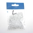 thumbnail image 2 of 100pcs Oval 2 pearl Drill Cross Beads Plastic Transparent Beads Sea Fishing Lure, 2 of 8