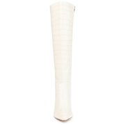 Journee Womens Landree Wide Calf Block Heel Knee High Boots