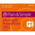 thumbnail image 1 of Pre-Owned Microsoft Powerpoint 2013: Plain & Simple (Paperback) 0735669368 9780735669369, 1 of 1
